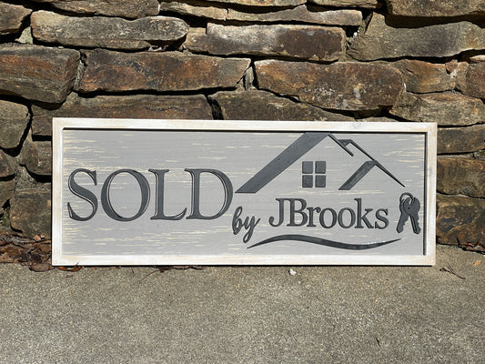 Framed Realtor Sign